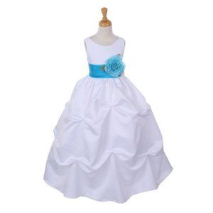 CINDERELLA COUTURE Elegant Dull Satin Floor Length Dress Multisizes 1190WT